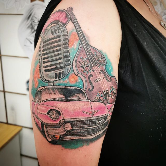 värikäs tatuointi, InkWorks Tattoo