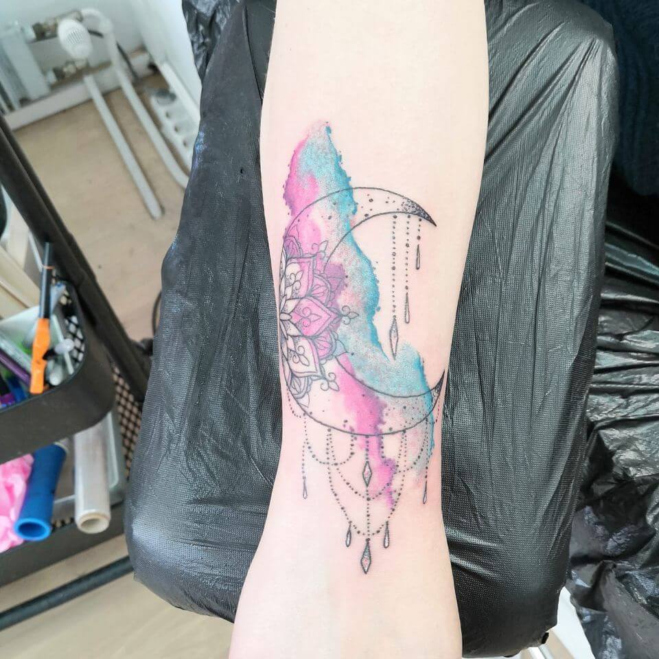 Watercolor-tatuointi, InkWorks Tattoo