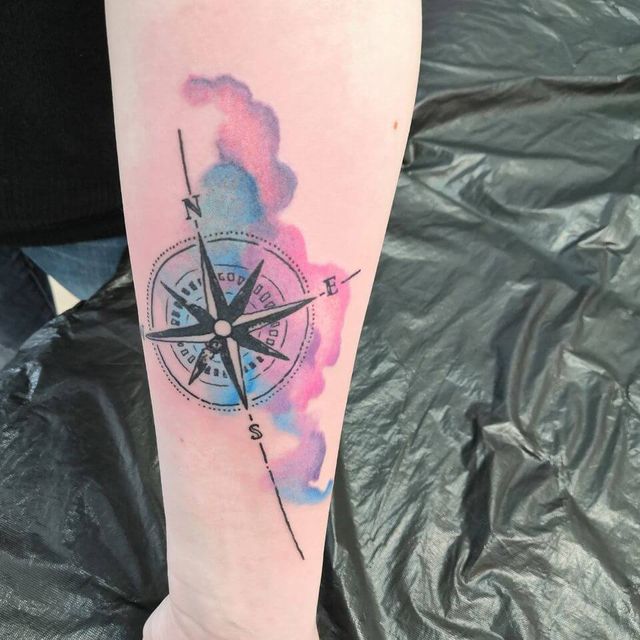 Watercolor-tatuointi, InkWorks Tattoo